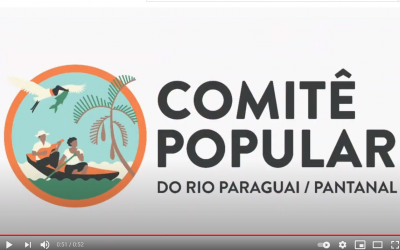 VÍDEO: Comitês populares ocupam o Rio Paraguai em protesto contra hidrovia e portos