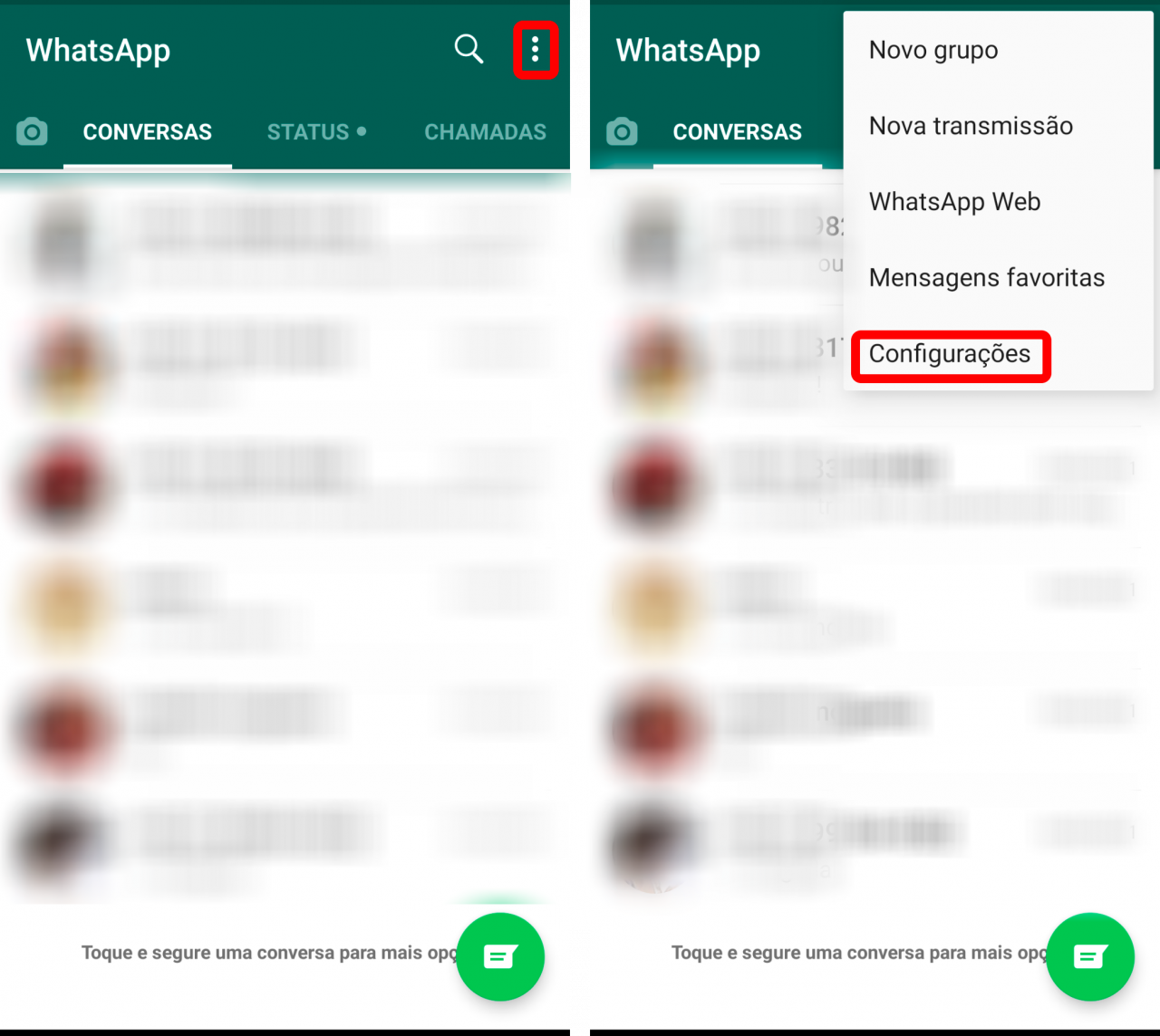 Configurações De Privacidade No Whatsapp Escola De Ativismo 