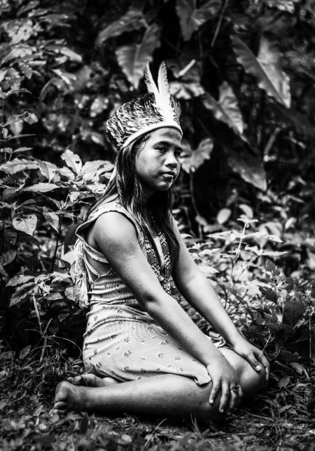 Menina Indígena l Foto: Cruupyhre