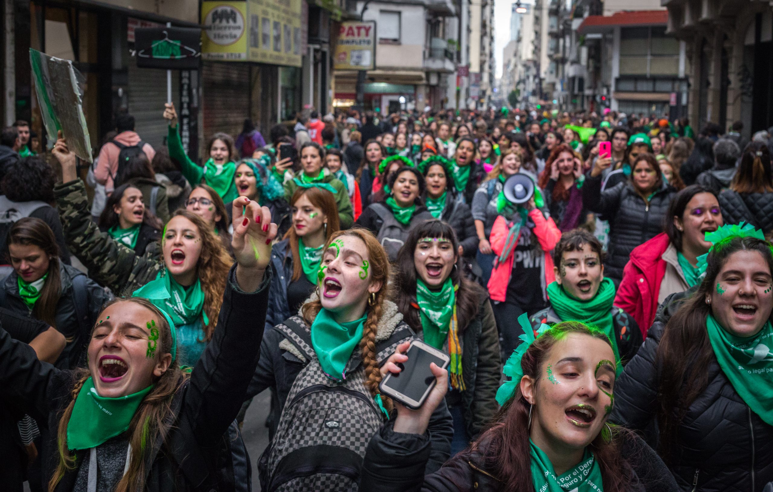 Votação de projeto de legalização do aborto no Senado argentino l Foto: Isis Medeiros