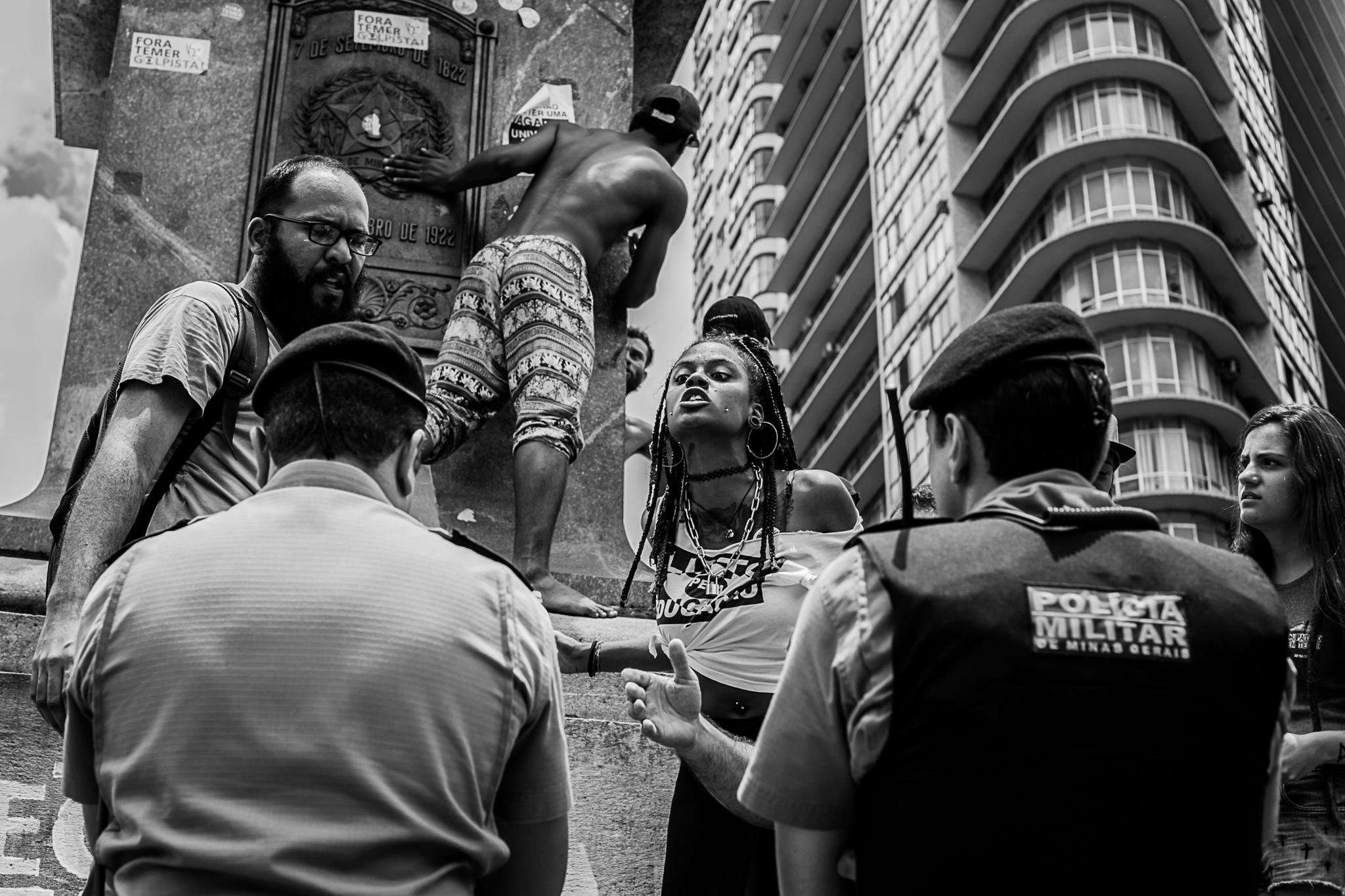 Manifestação de rua em Belo Horizonte l Foto: Isis Medeiros
