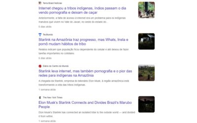 Fake news sobre chegada de Starlink no Vale do Javari promovem racismo anti-indígena